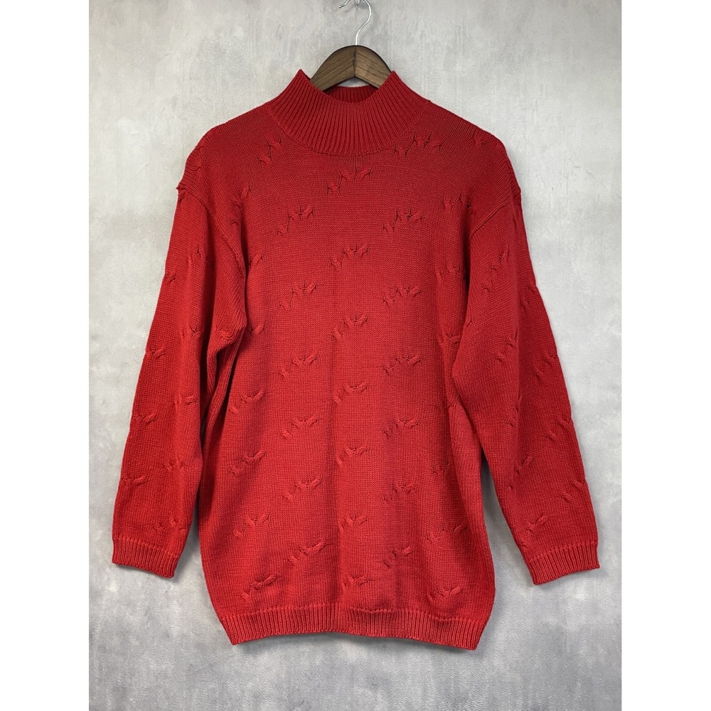 Vintage Partners Mervyns Womens Sweater Size M Textured Preppy Retro 90s Indie